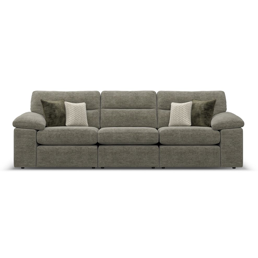 Morgan Modular Group 9 in Olive Green Fabric 1