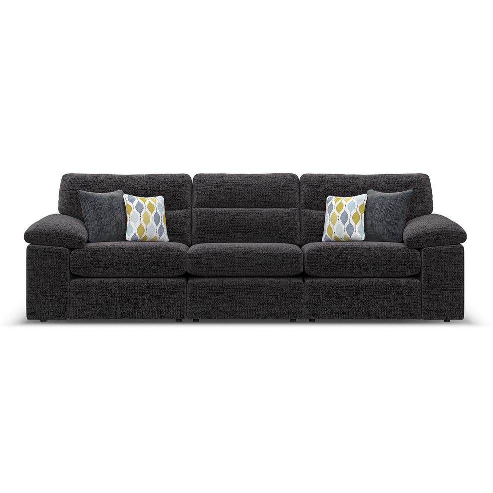 Morgan Modular Group 9 in Santos Black with Green and Grey Scatters  3