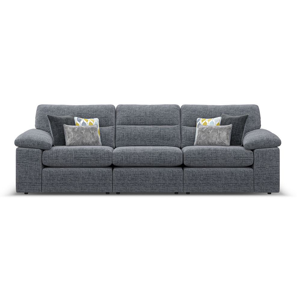 Morgan Modular Group 9 in Santos Grey with Green and Grey Scatters  2