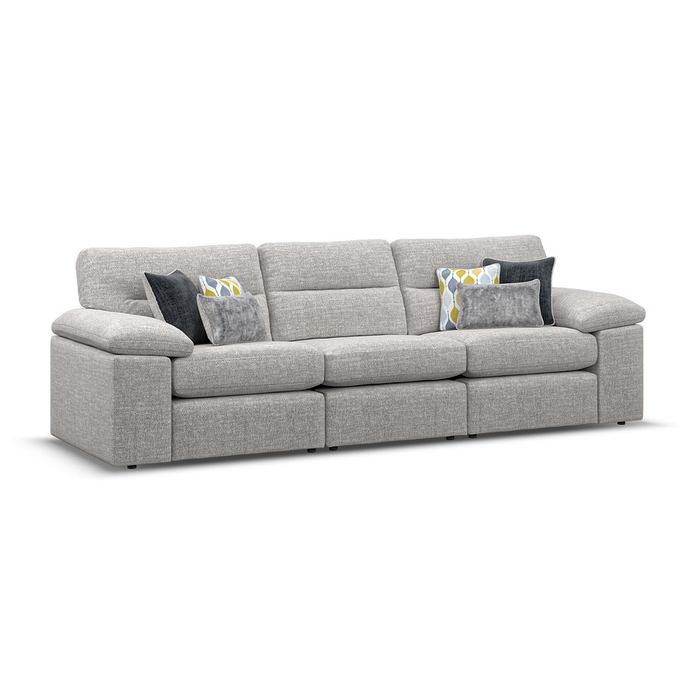 Morgan Modular Group 9 in Santos Silver with Green and Grey Scatters  1