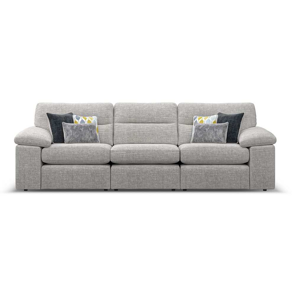 Morgan Modular Group 9 in Santos Silver with Green and Grey Scatters  2