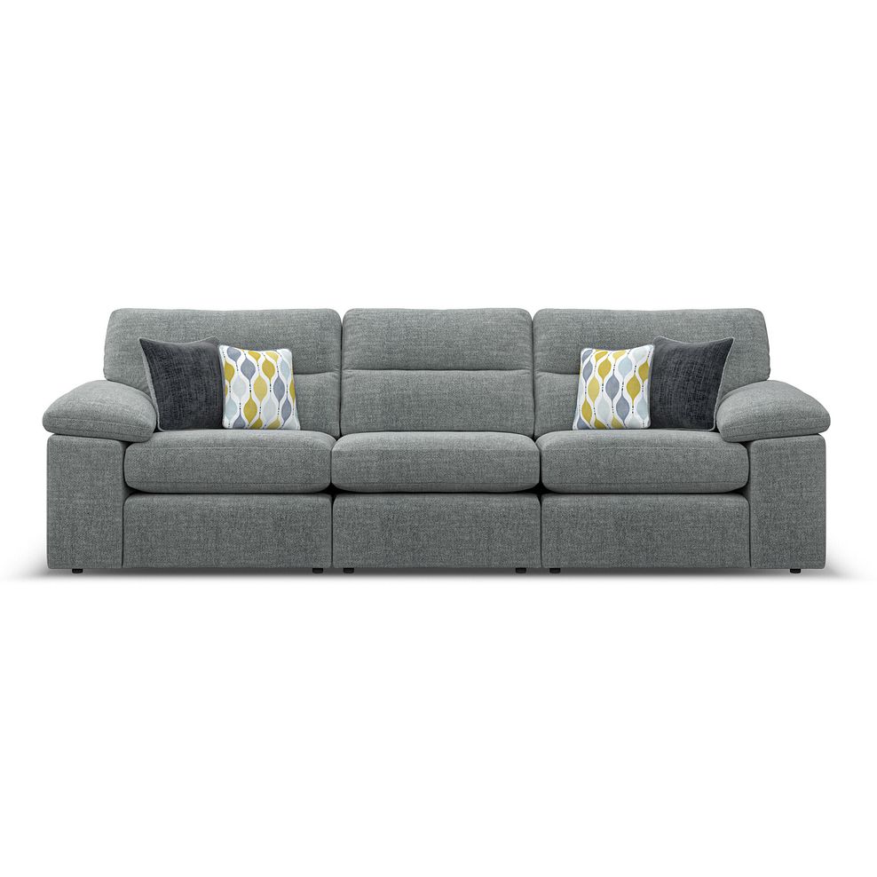 Morgan Modular Group 9 in Santos Steel with Green and Grey Scatters  3