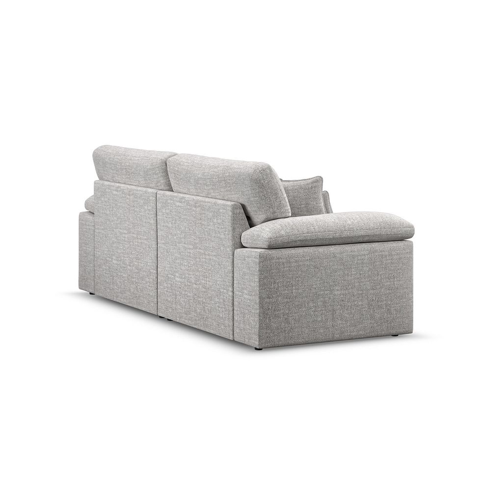 Morgan 3 Seater Sofa in Santos Silver 3