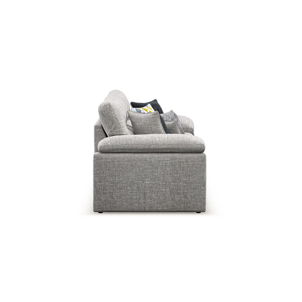 Morgan 3 Seater Sofa in Santos Silver 4