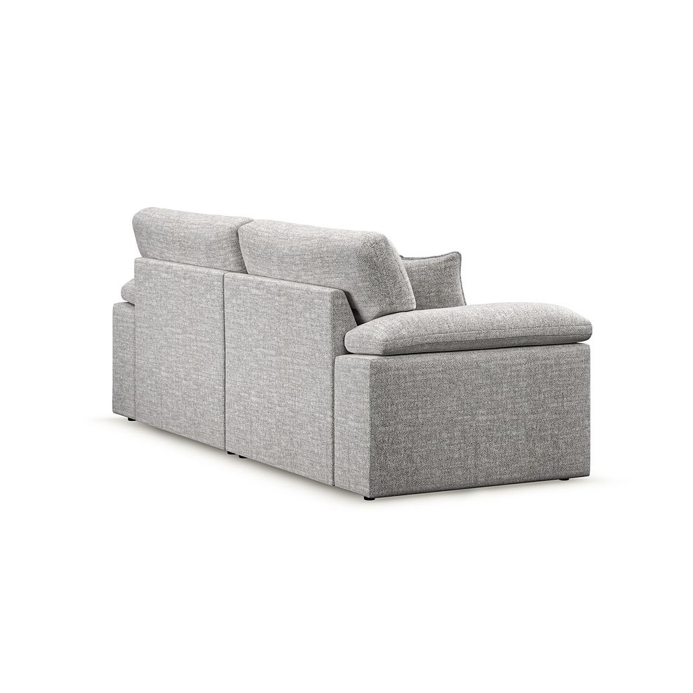 Morgan 3 Seater Sofa in Santos Silver 3