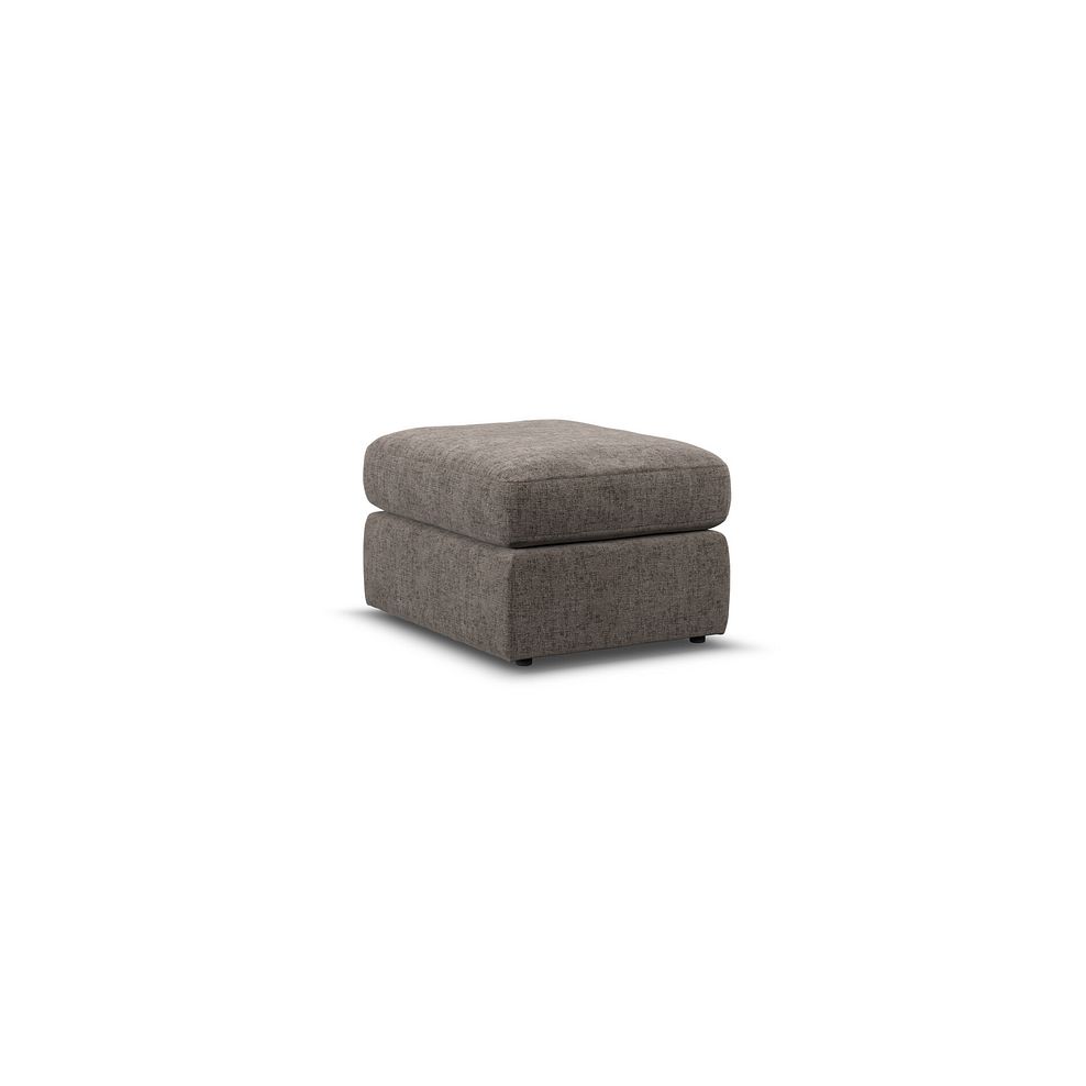 Morgan Small Fender Footstool in Cupid Brown fabric 3