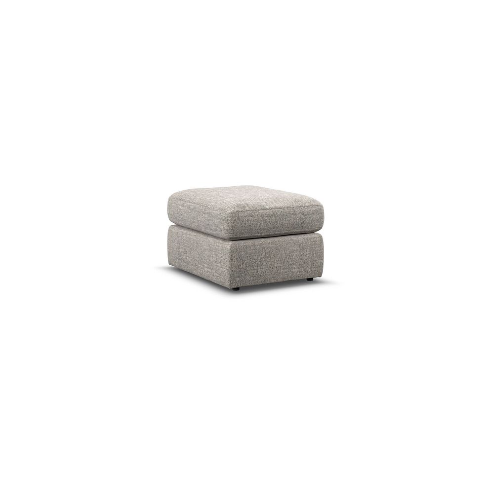 Morgan Small Fender Footstool in Santos Mink fabric 3