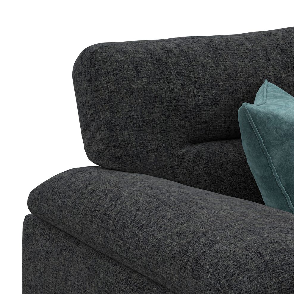 Morgan Small U-Shape Modular Corner Sofa in Cupid Charcoal fabric - Group 10 9