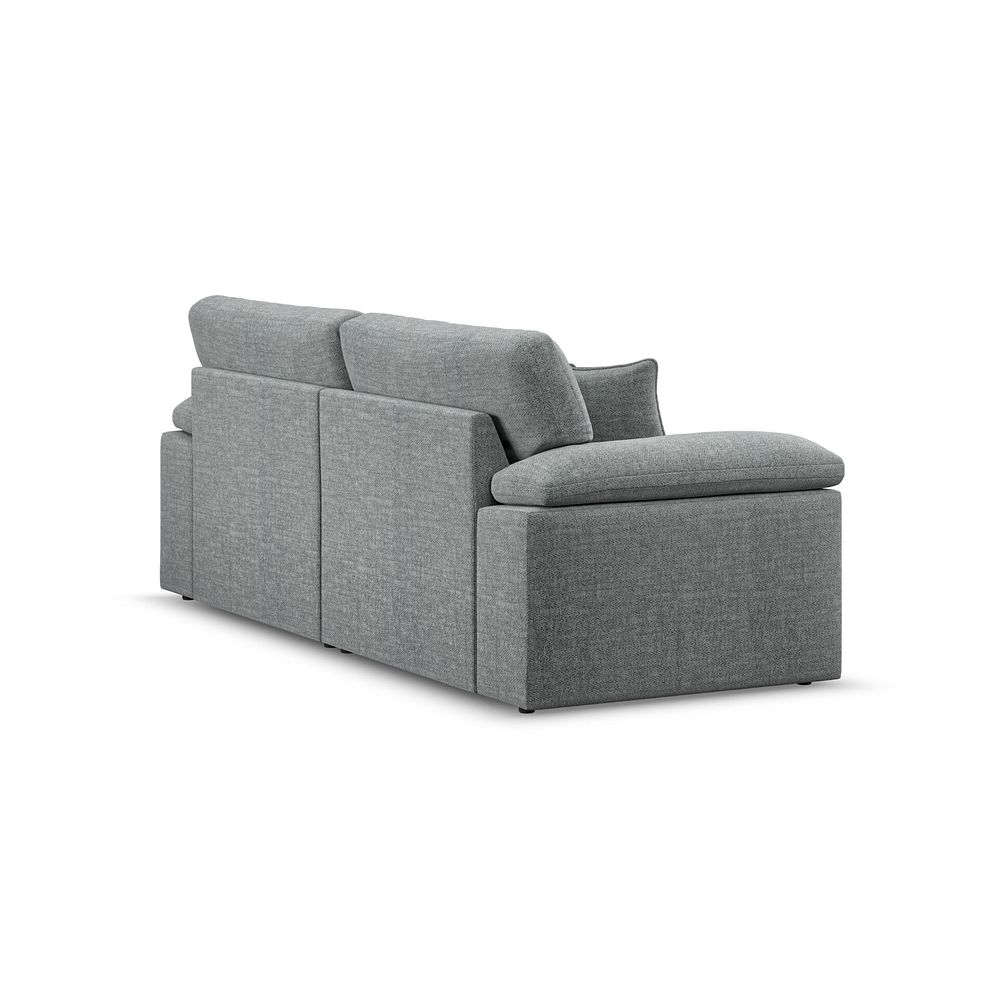 Morgan 3 Seater Sofa in Santos Steel 3