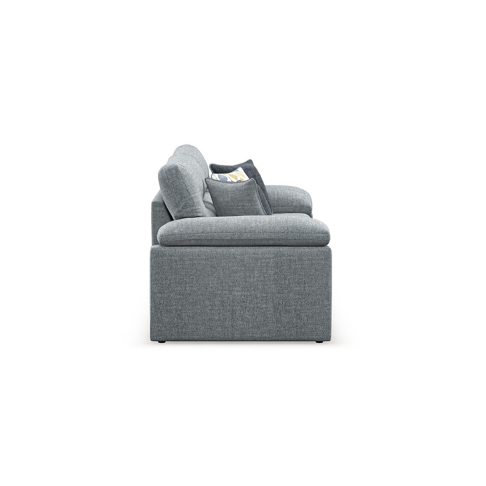 Morgan 3 Seater Sofa in Santos Steel 4