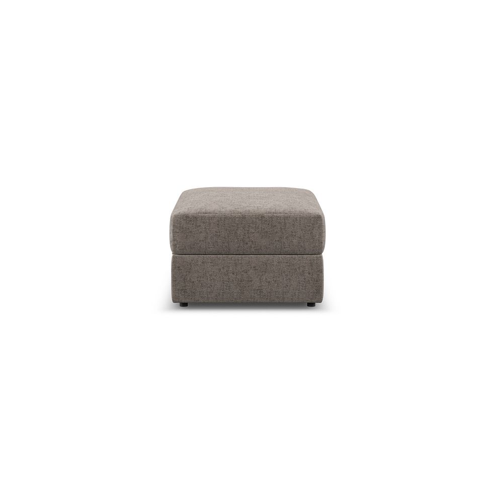 Morgan Storage Footstool in Cupid Brown fabric 5
