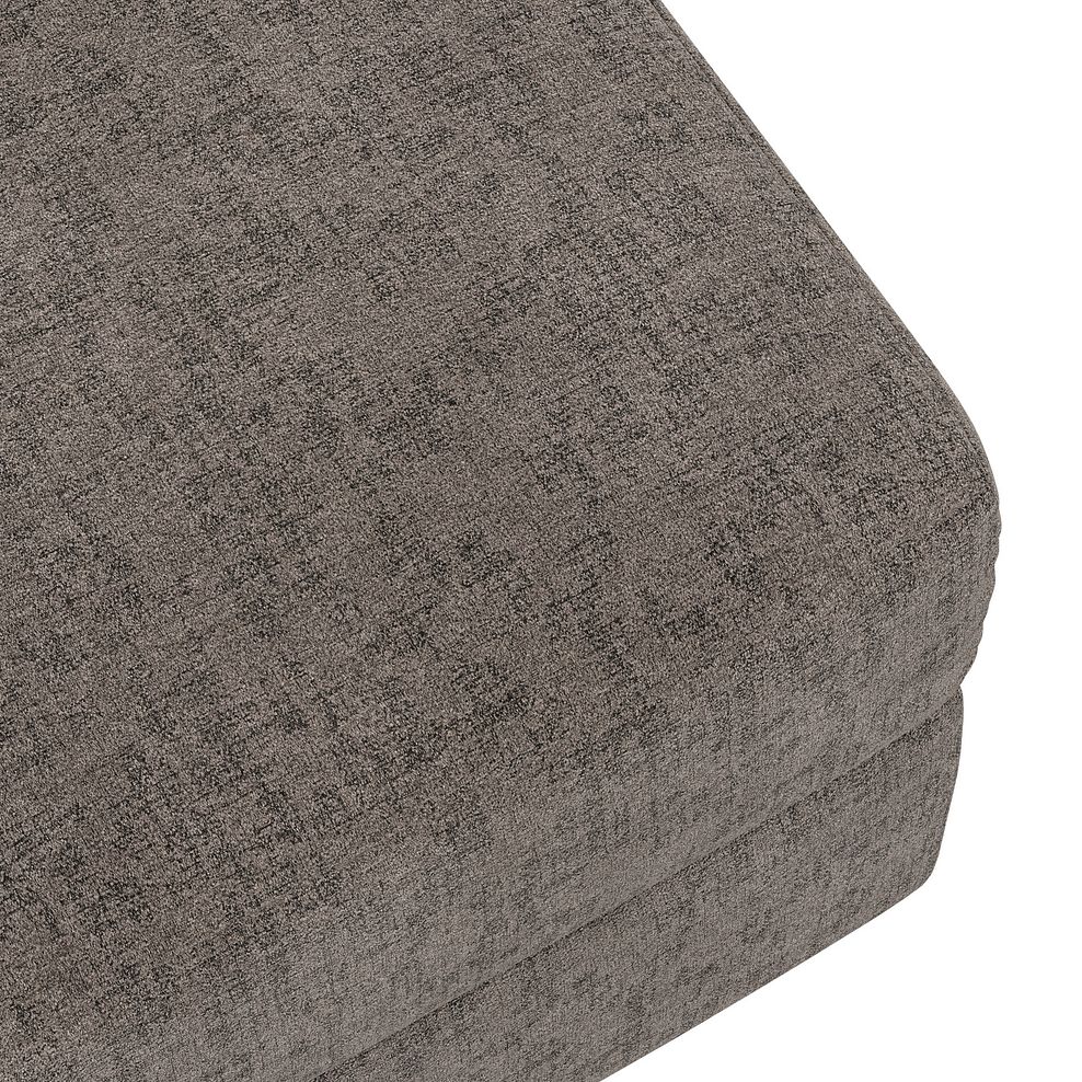 Morgan Storage Footstool in Cupid Brown fabric 8