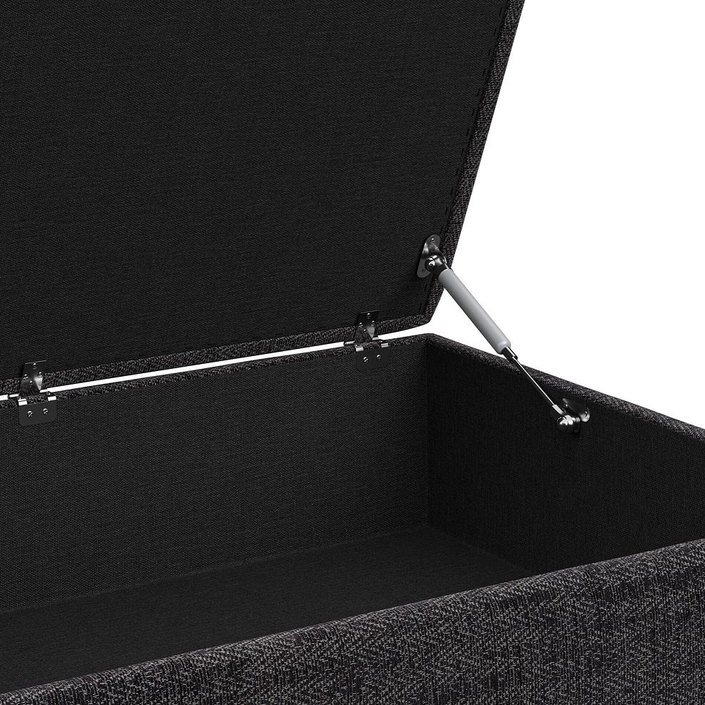 Morgan Storage Footstool in Santos Black 8