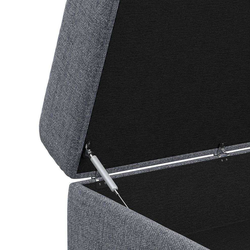 Morgan Storage Footstool in Santos Grey 7