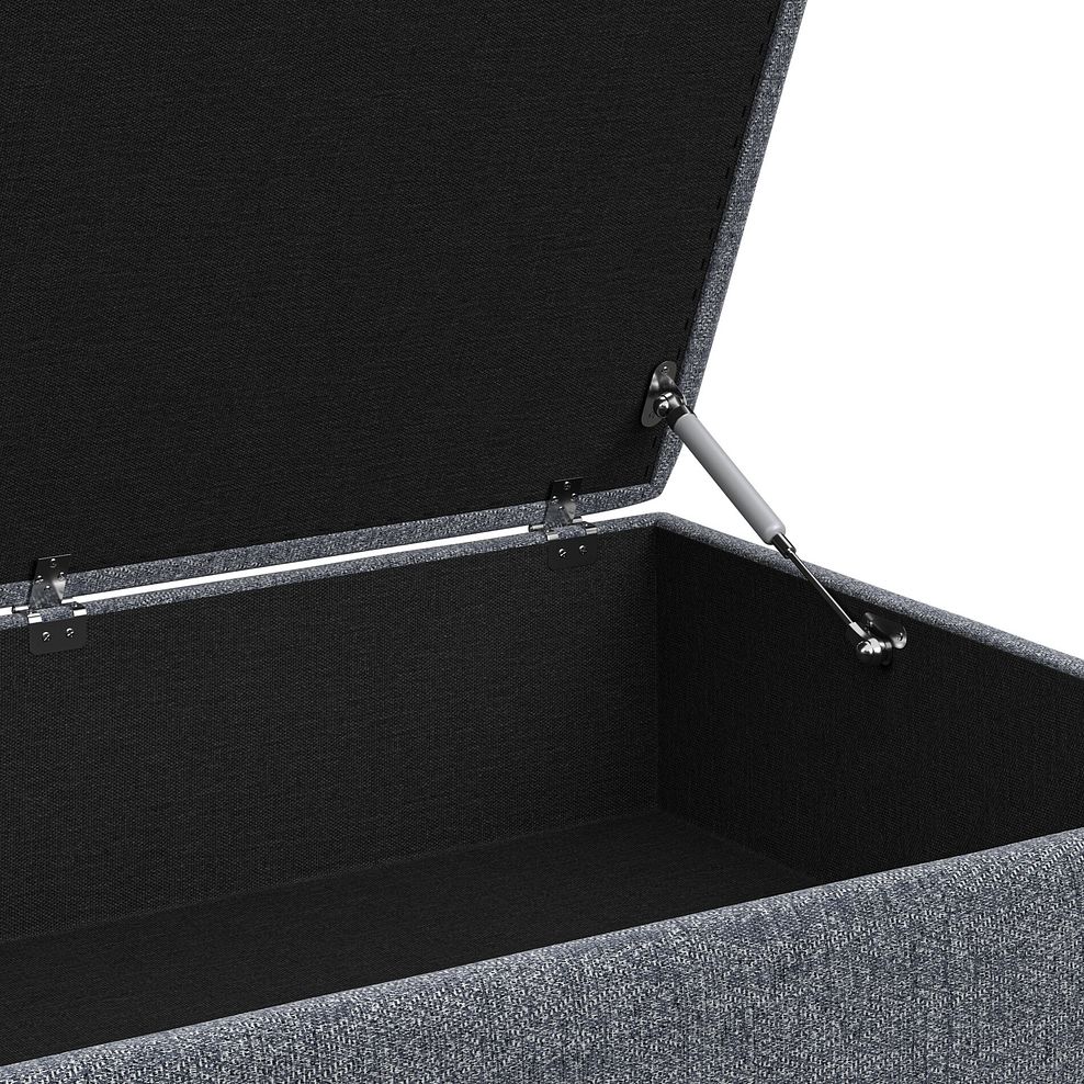 Morgan Storage Footstool in Santos Grey 8