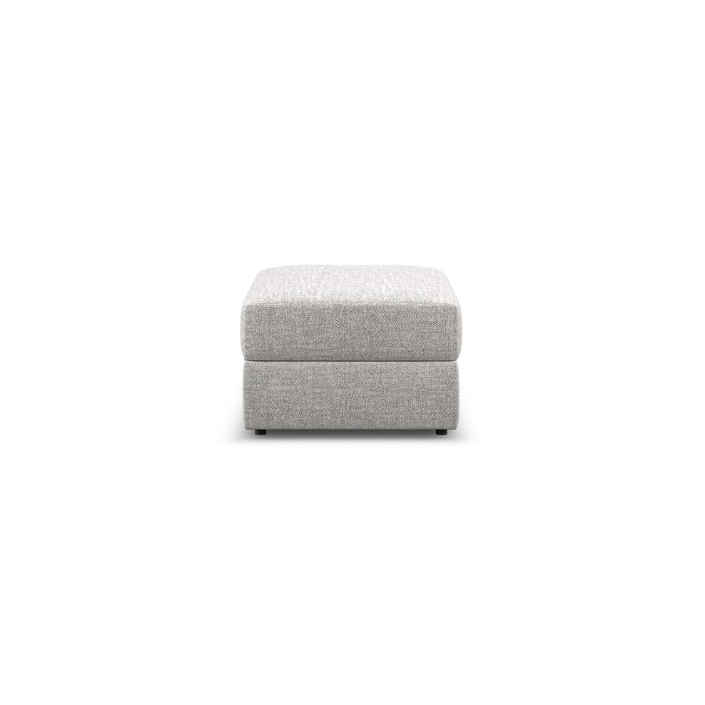 Morgan Storage Footstool in Santos Silver 5