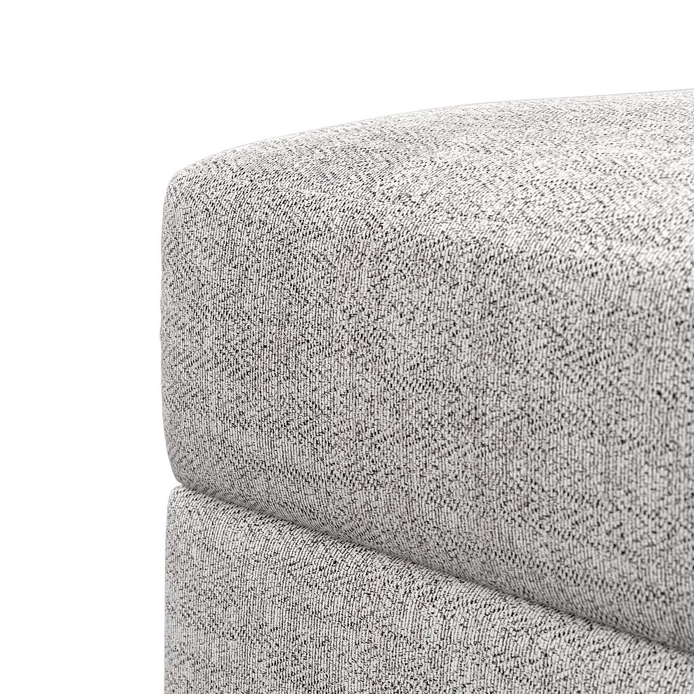 Morgan Storage Footstool in Santos Silver 9