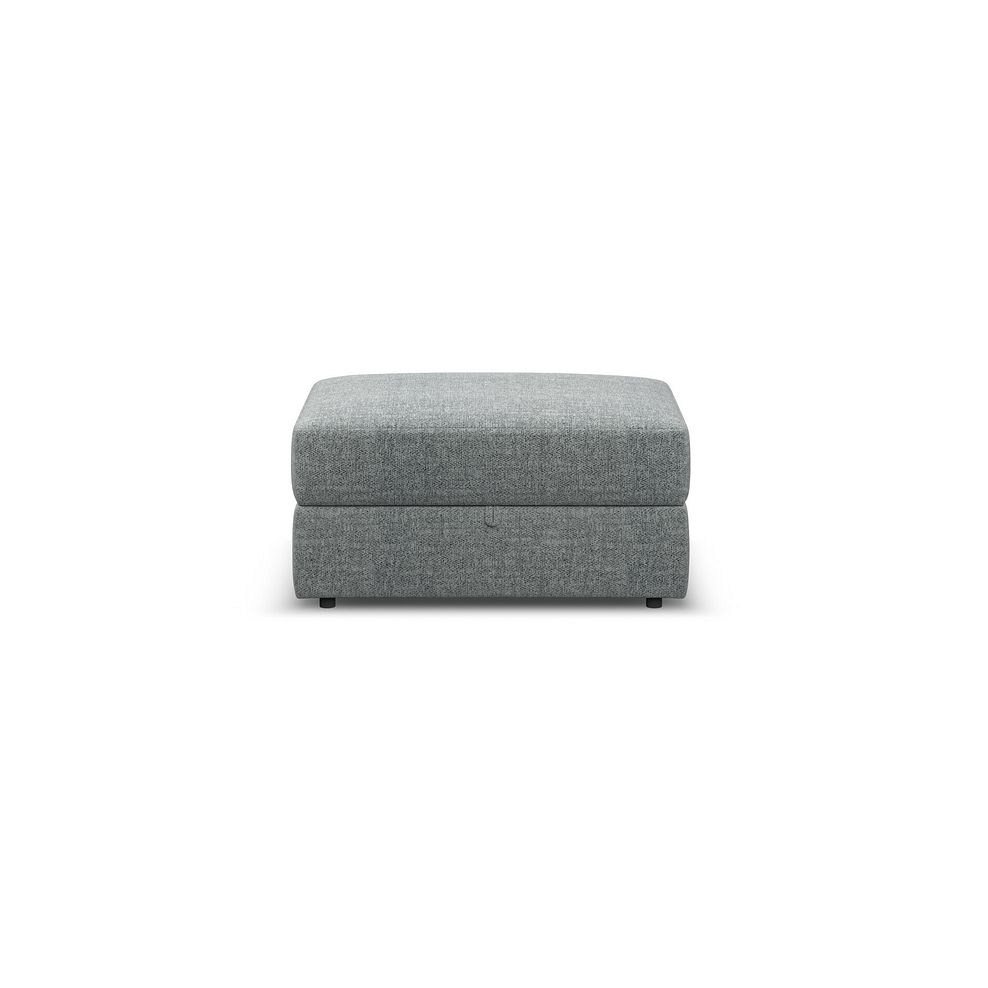 Morgan Storage Footstool in Santos Steel 3