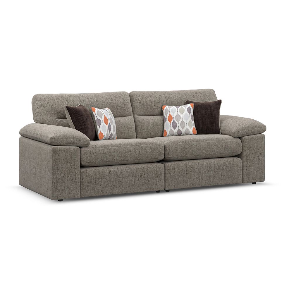 Morgan 3 Seater Sofa in Santos Taupe 2