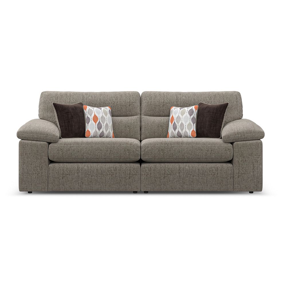 Morgan 3 Seater Sofa in Santos Taupe 3