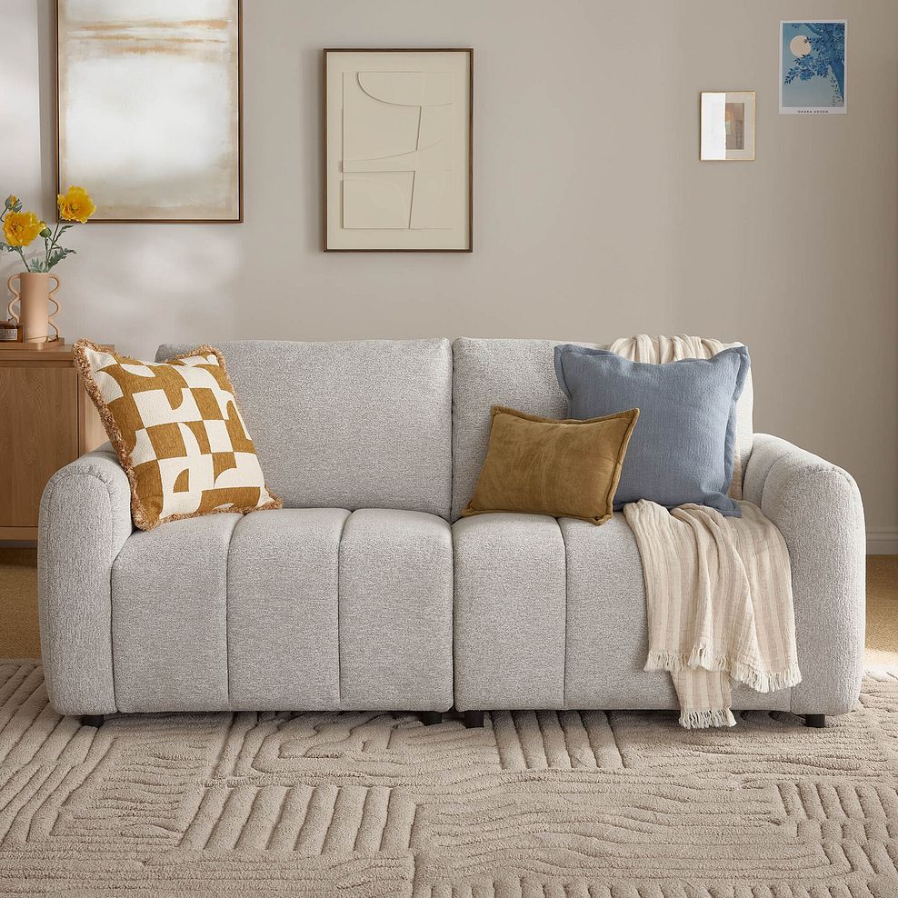 Nap 2 Seater Modular Sofa in Coastal Linen Fabric - Group 8 2