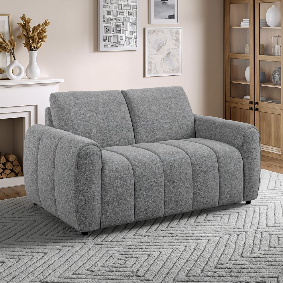Nap 2 Seater Sofa in Coastal Mist Fabric 1