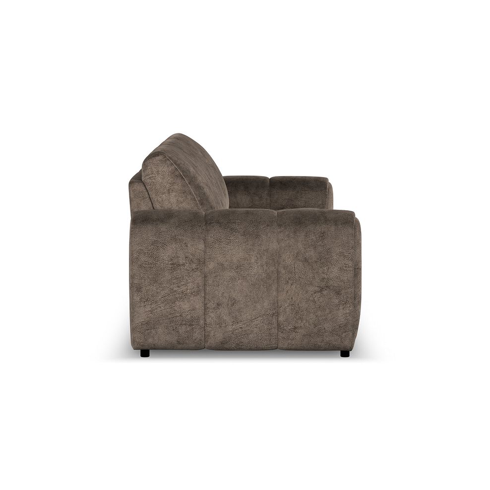 Nap 3 Seater Modular Sofa in Dapple Chocolate Fabric - Group 9 4
