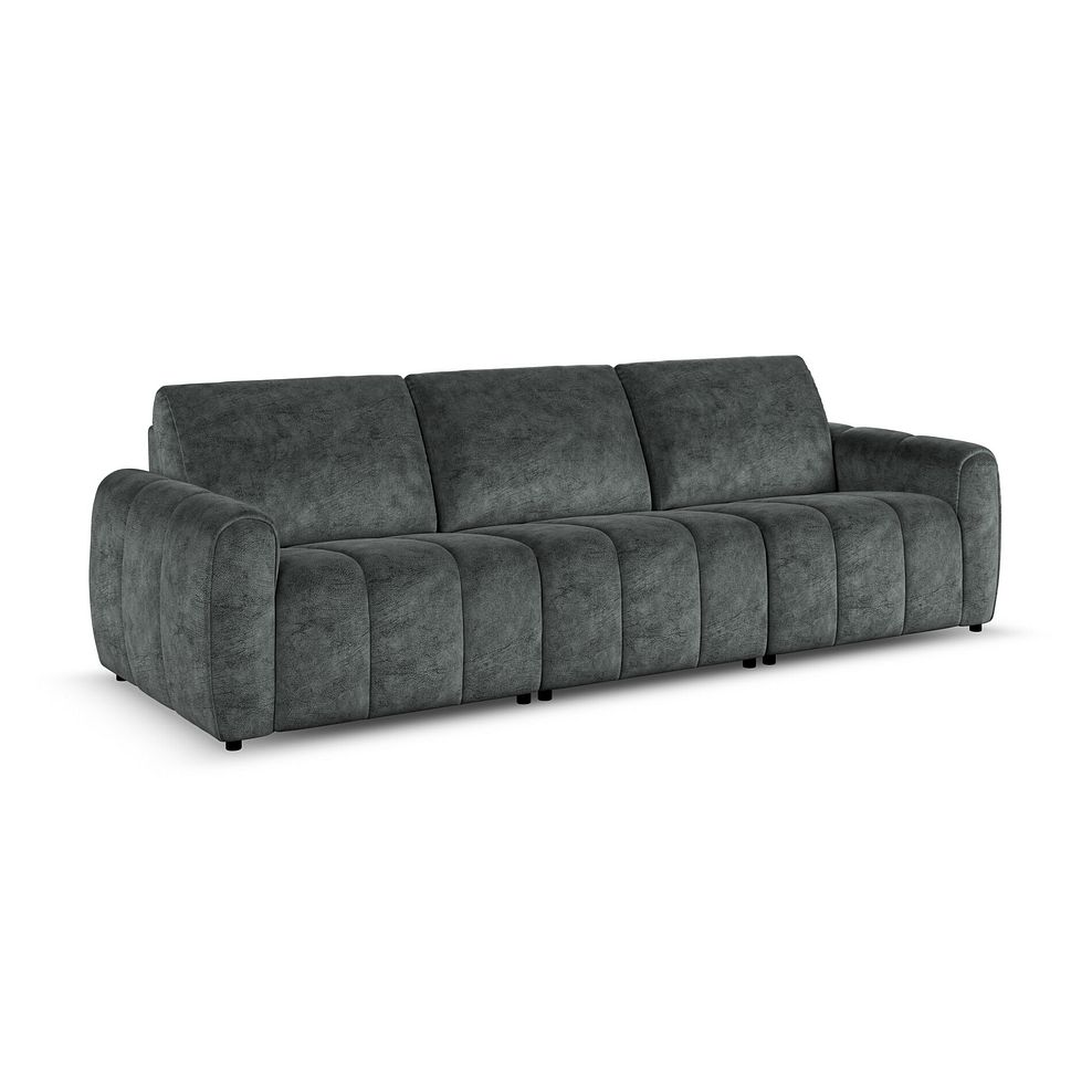 Nap 3 Seater Modular Sofa in  Dapple Grey Fabric- Group 9 1