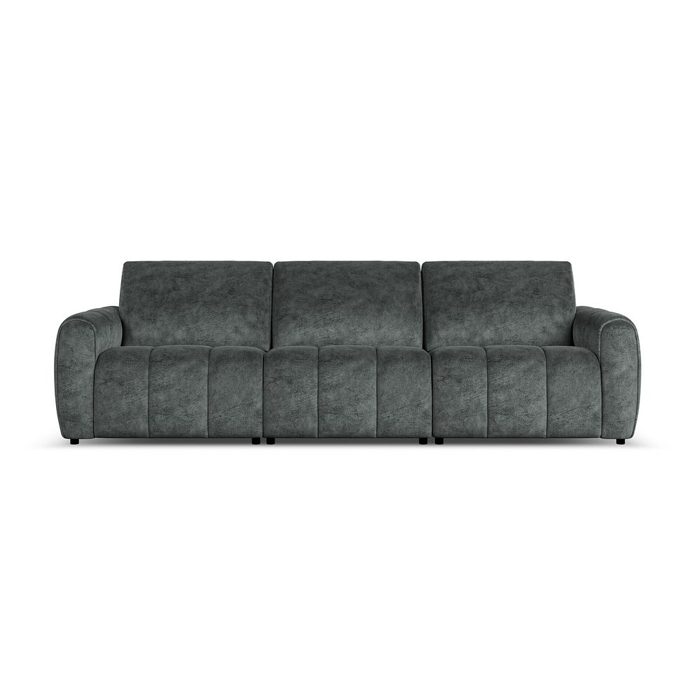 Nap 3 Seater Modular Sofa in  Dapple Grey Fabric- Group 9 2