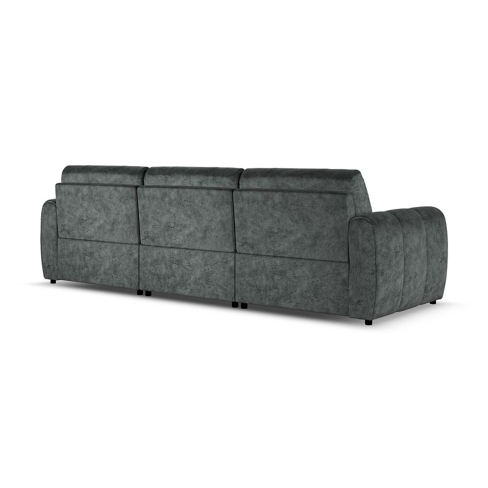 Nap 3 Seater Modular Sofa in  Dapple Grey Fabric- Group 9 3