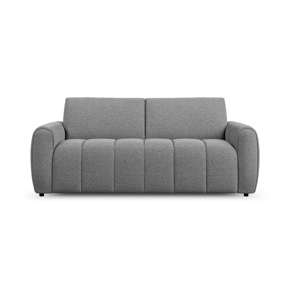 Nap 3 Seater Sofa Bed in Coastal Mist Fabric 9