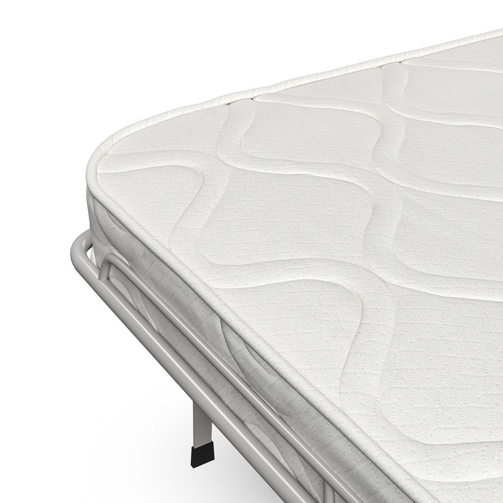 Nap 3 Seater Sofa Bed in Dapple Chocolate Fabric 12