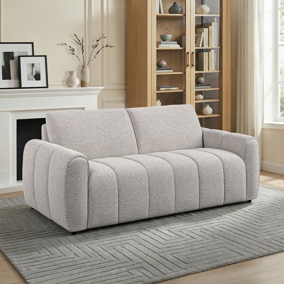 Nap 3 Seater Sofa in Coastal Linen Fabric 11