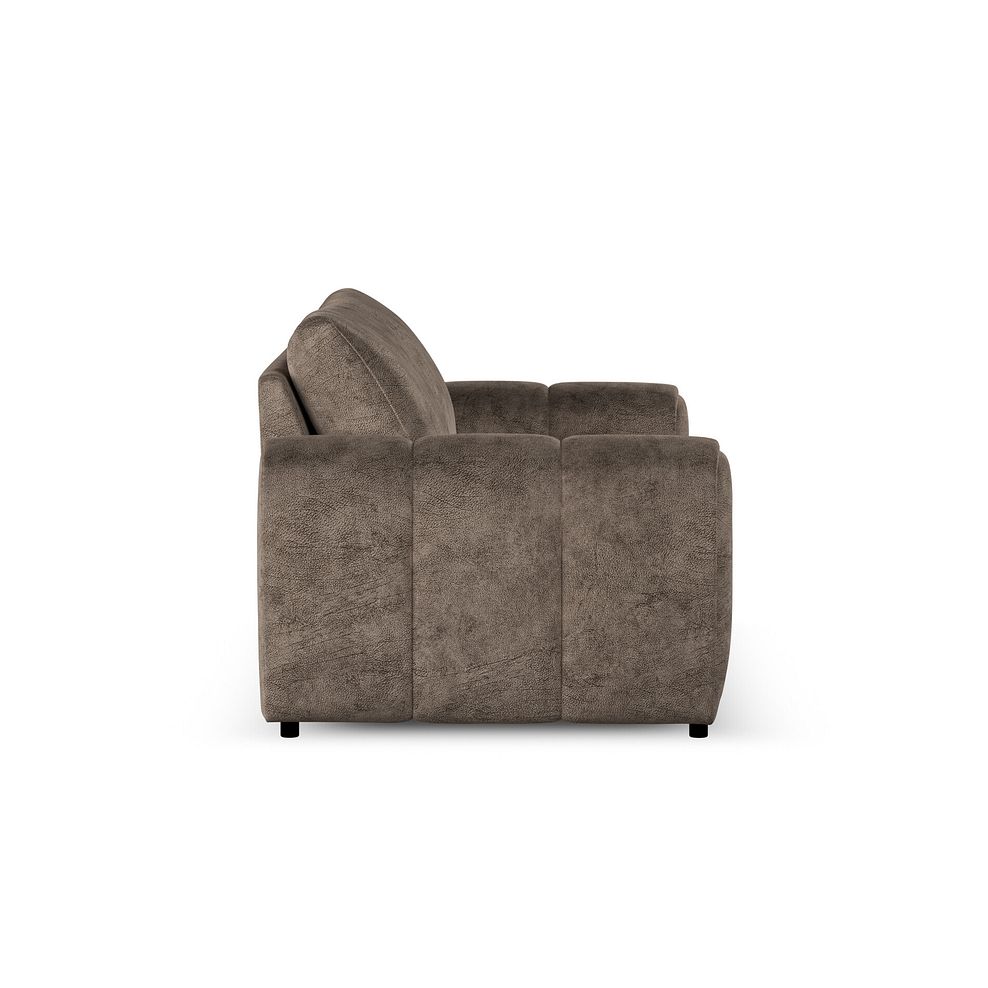 Nap 3 Seater Sofa in Dapple Chocolate Fabric 5