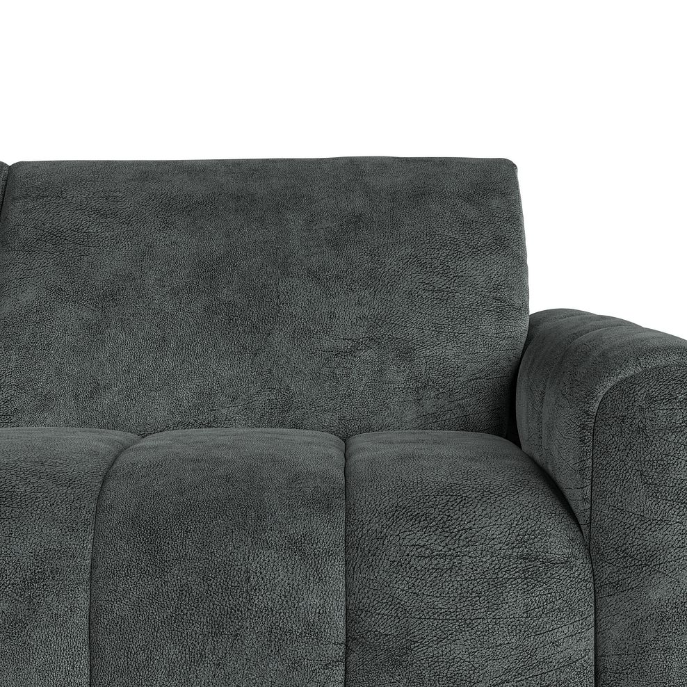 Nap 3 Seater Sofa in Dapple Grey Fabric 7