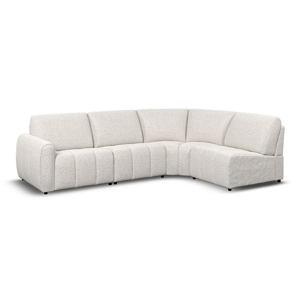 Nap 4 Seat Left Hand Modular Corner Sofa in  Coastal Linen Fabric - Group 4 1