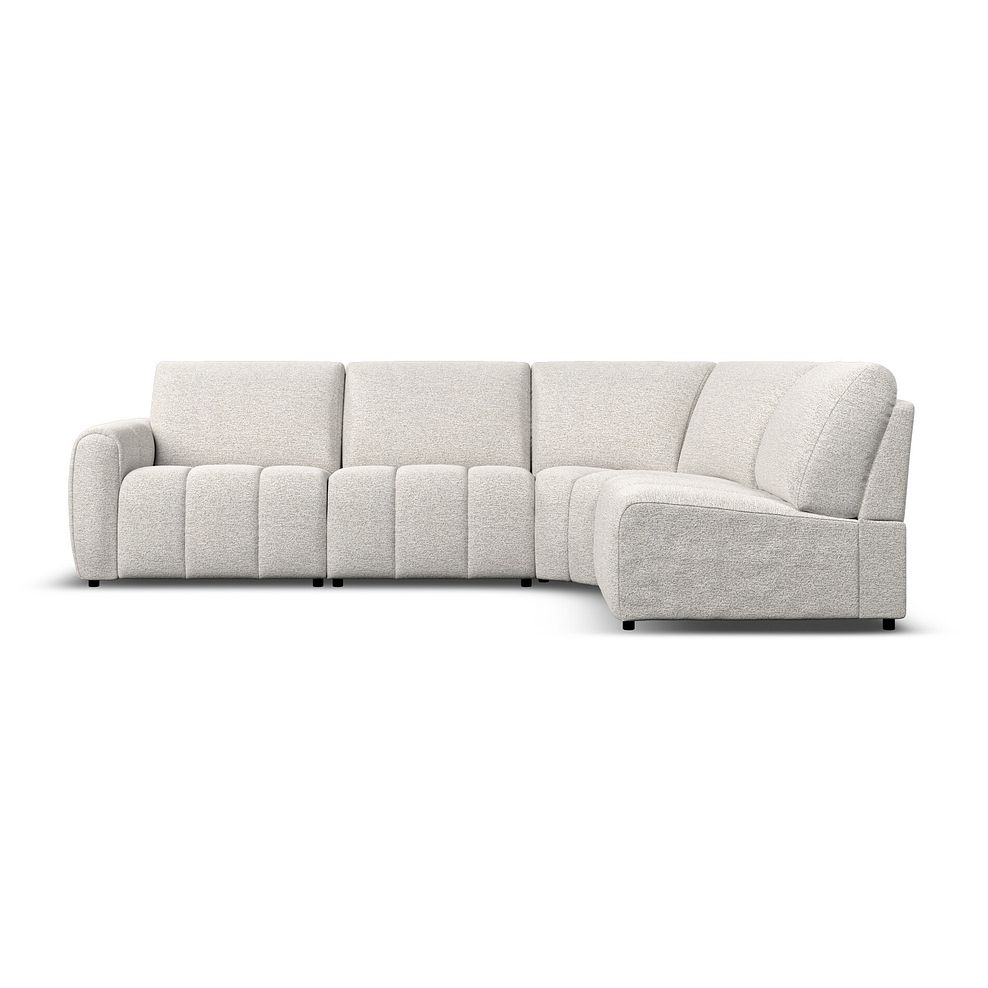 Nap 4 Seat Left Hand Modular Corner Sofa in  Coastal Linen Fabric - Group 4 2