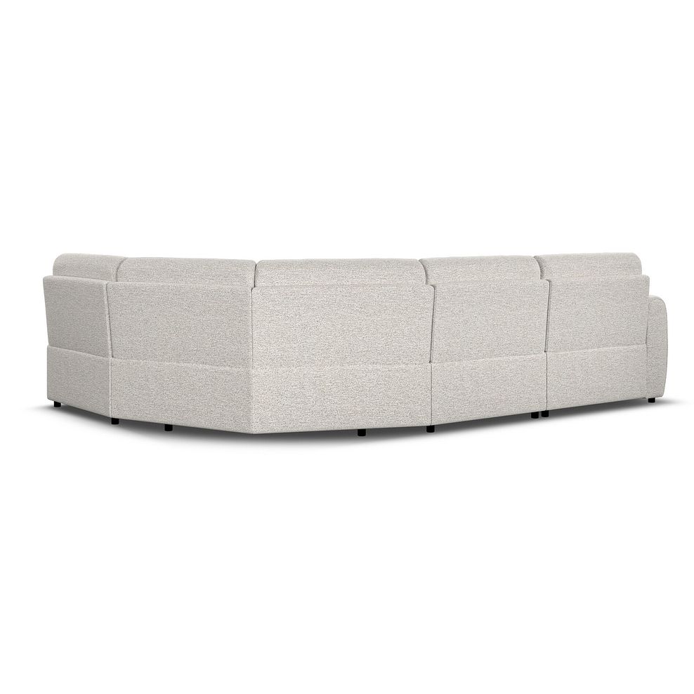 Nap 4 Seat Left Hand Modular Corner Sofa in  Coastal Linen Fabric - Group 4 3