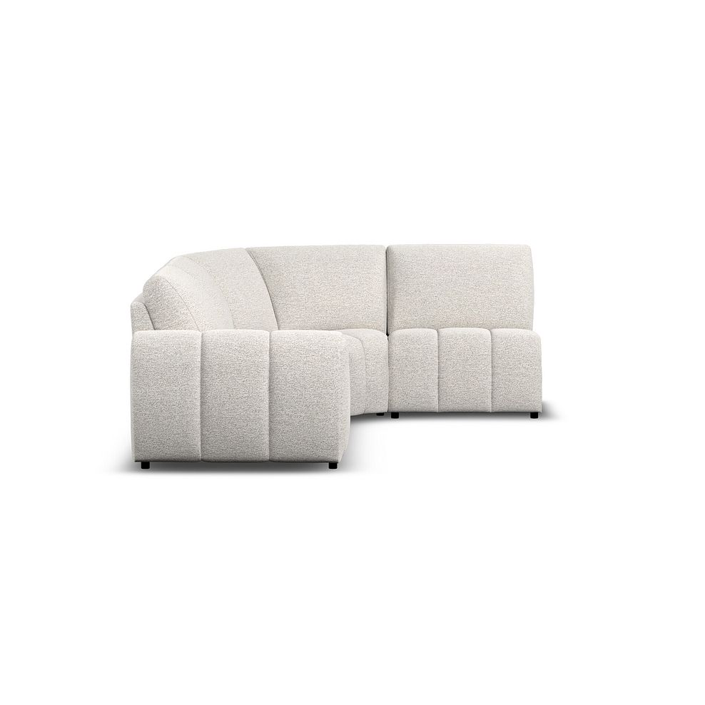 Nap 4 Seat Left Hand Modular Corner Sofa in  Coastal Linen Fabric - Group 4 4