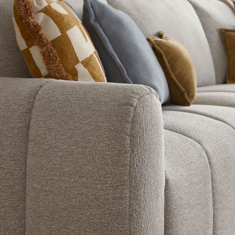 Nap 4 Seat Left Hand Modular Corner Sofa in  Coastal Linen Fabric - Group 4 2