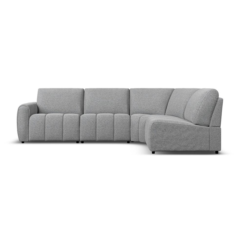 Nap 4 Seat Left Hand Modular Corner Sofa in  Coastal Mist Fabric- Group 4 2
