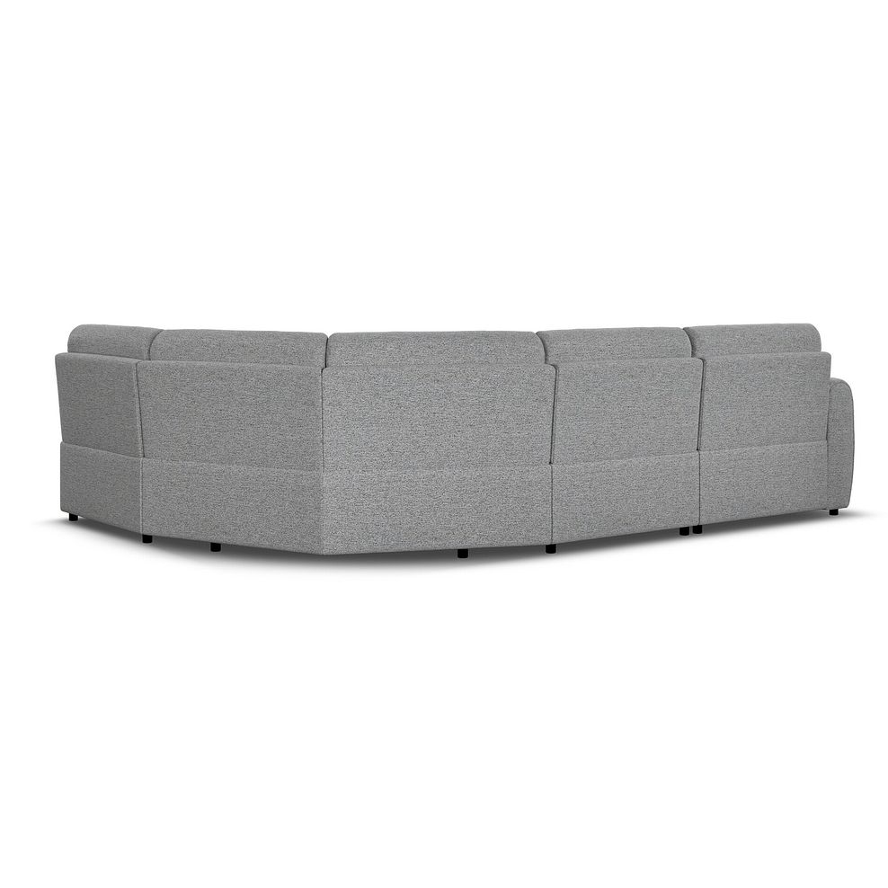 Nap 4 Seat Left Hand Modular Corner Sofa in  Coastal Mist Fabric- Group 4 3