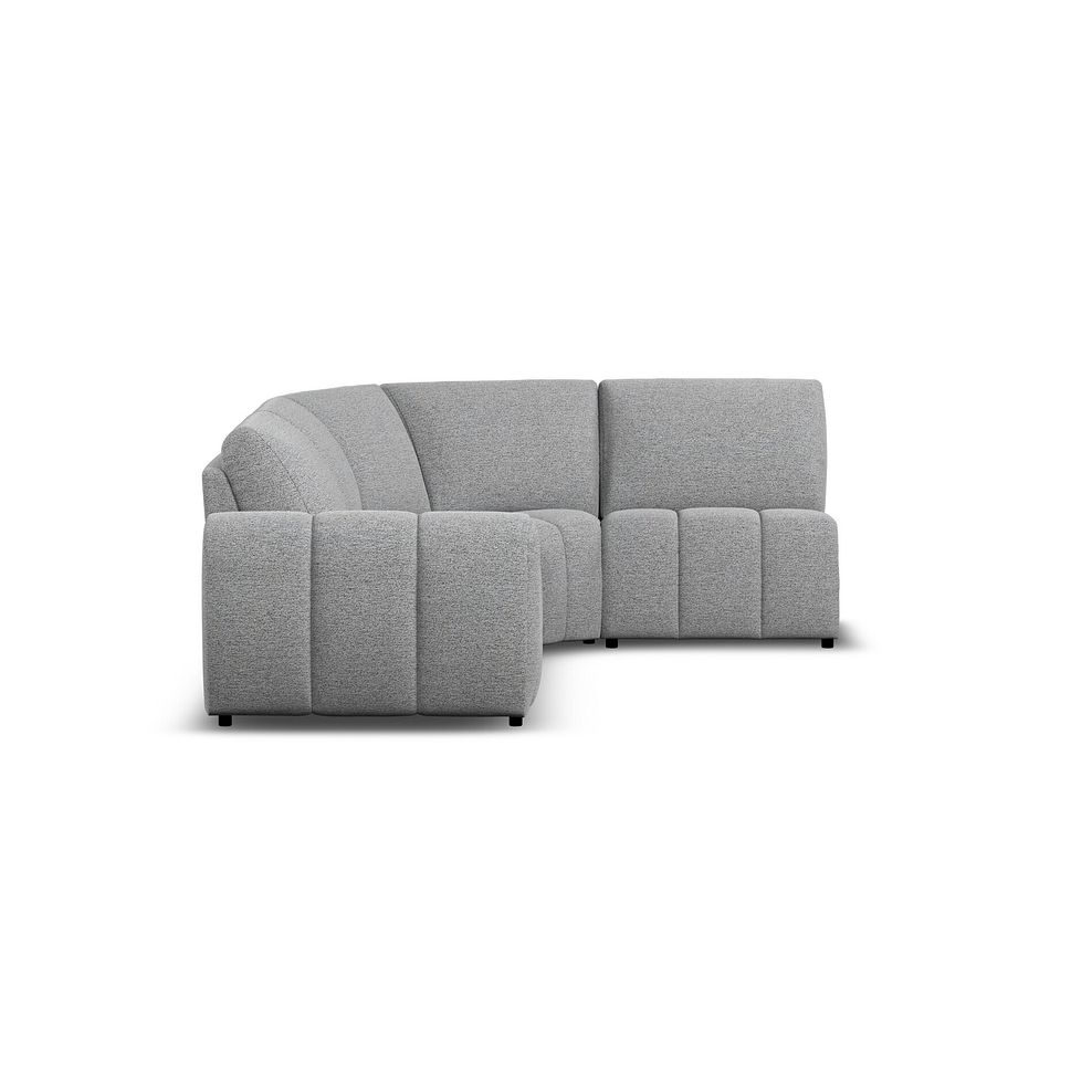 Nap 4 Seat Left Hand Modular Corner Sofa in  Coastal Mist Fabric- Group 4 4