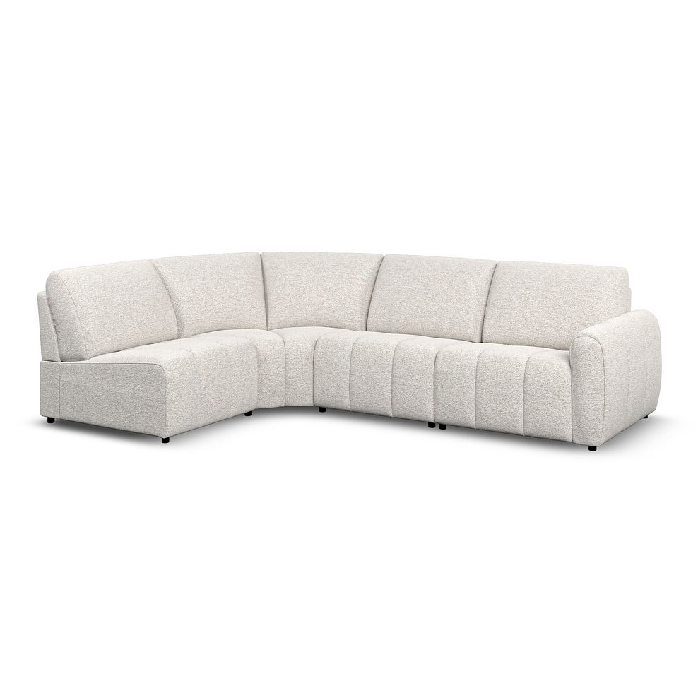 Nap 4 Seat Right Hand Modular Corner Sofa in Coastal Linen Fabric - Group 5 1