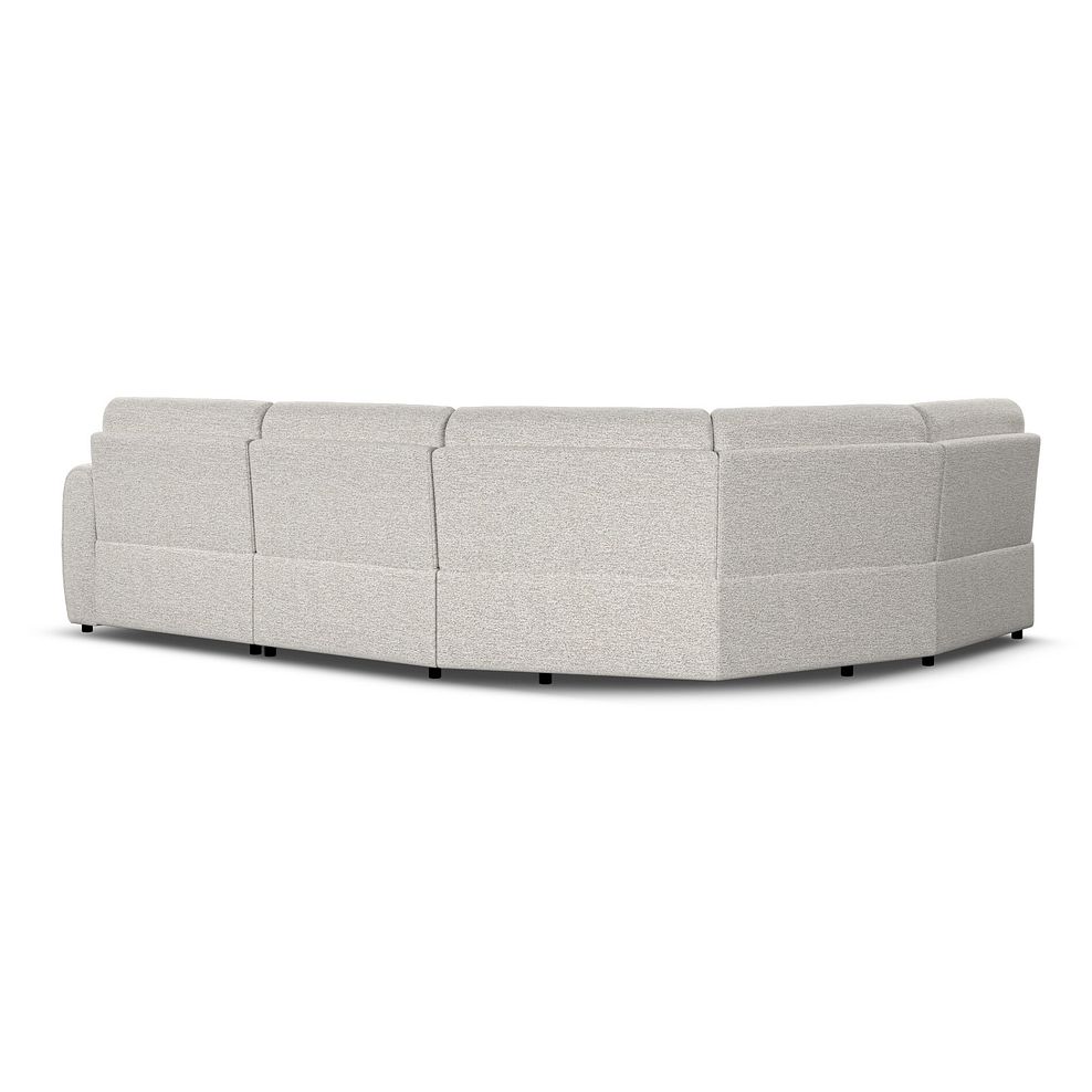 Nap 4 Seat Right Hand Modular Corner Sofa in Coastal Linen Fabric - Group 5 3