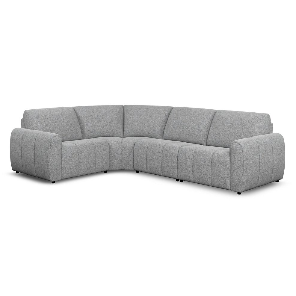 Nap 4 Seat Right Hand Modular Corner Sofa in Coastal Mist Fabric - Group 2 1