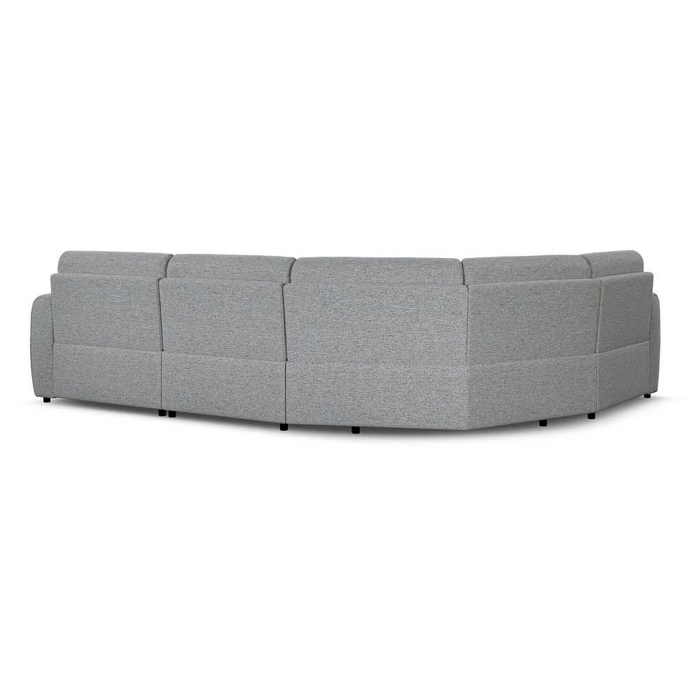 Nap 4 Seat Right Hand Modular Corner Sofa in Coastal Mist Fabric - Group 2 3
