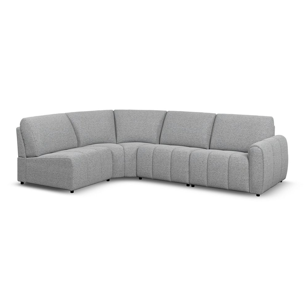 Nap 4 Seat Right Hand Modular Corner Sofa in  Coastal Mist Fabric- Group 5 1