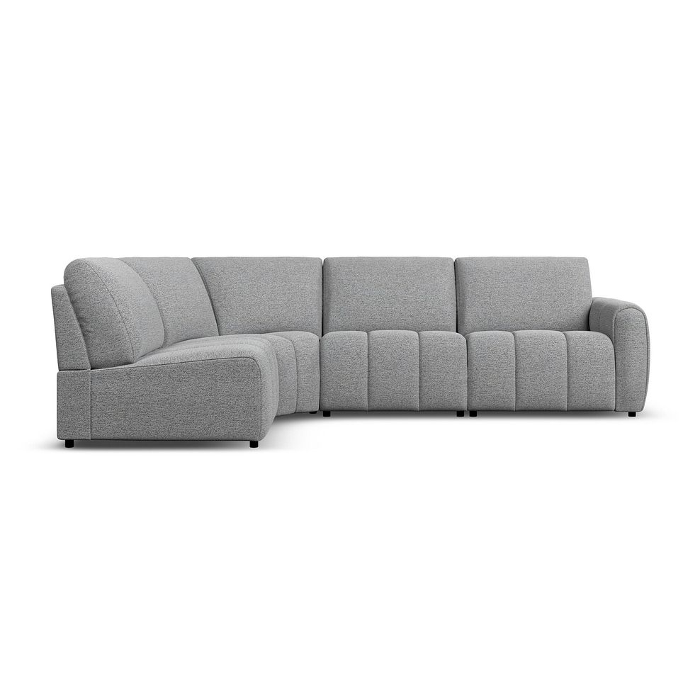 Nap 4 Seat Right Hand Modular Corner Sofa in  Coastal Mist Fabric- Group 5 2