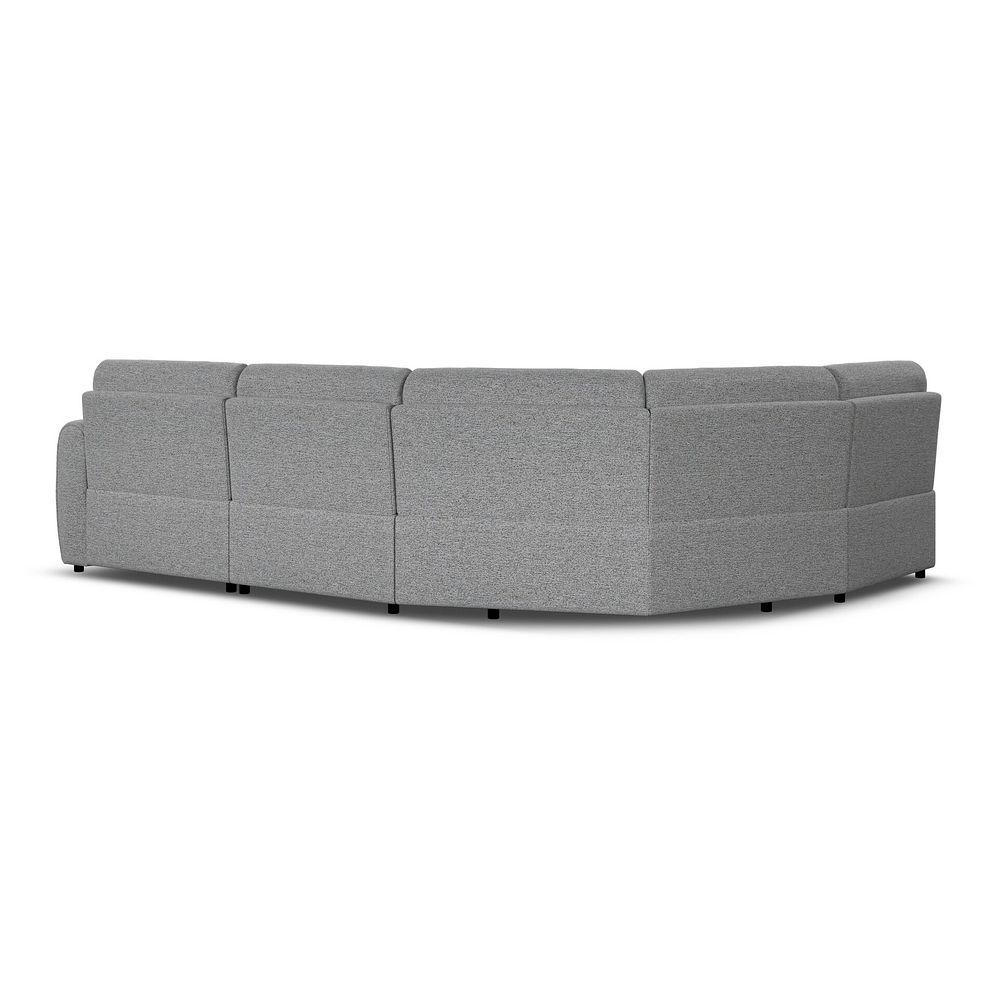 Nap 4 Seat Right Hand Modular Corner Sofa in  Coastal Mist Fabric- Group 5 3